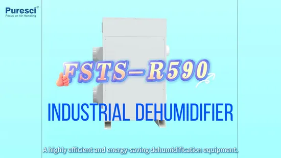 Small Desiccant Rotor Dehumidfier Industrial Dehumidifier for Indoor Areas