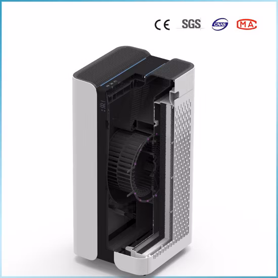 Hot Selling Portable Commercial Office Household Large Area Cadr 1100m3/H UVC LED Sterilization Anti Virus&Germs Air Disinfection Machine